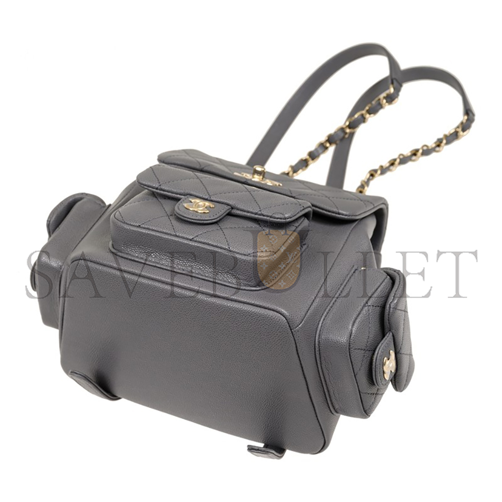 Ch*el master duma grey backpack as4398 (21.5*19.5*12cm)